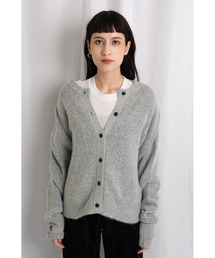 CAROUSE LAMBRA（ケラウズランブラ）の「LS CREW CARDIGAN SHORT LENGTH KNIT（カーディガン/ボレロ）」