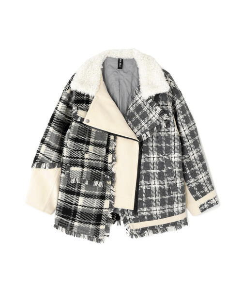 セール】AULA AILA/アウラアイラ/別注チェックコンビネーション