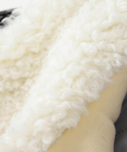 AULA AILA（アウラアイラ）の「AULA AILA/アウラアイラ/別注チェックコンビネーションブルゾン（ブルゾン・レディース・カーキ/ホワイト系2・0）」の3枚目の写真