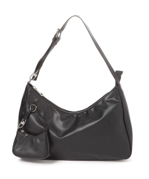 LAKOLE（ラコレ）の「チャームセットワンショルダーバッグ / 599627（ショルダーバッグ・レディース・ブラック/オフホワイト/ボルドー・FREE）」の6枚目の写真