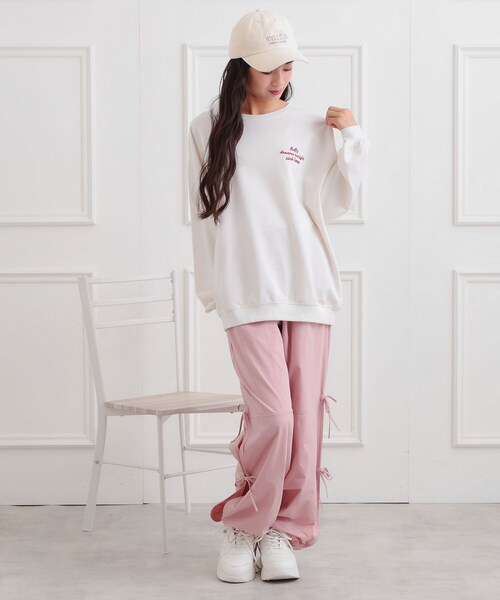 クマちゃんミニ裏トレーナー（スウェット）｜PINK-latte（ピンクラテ