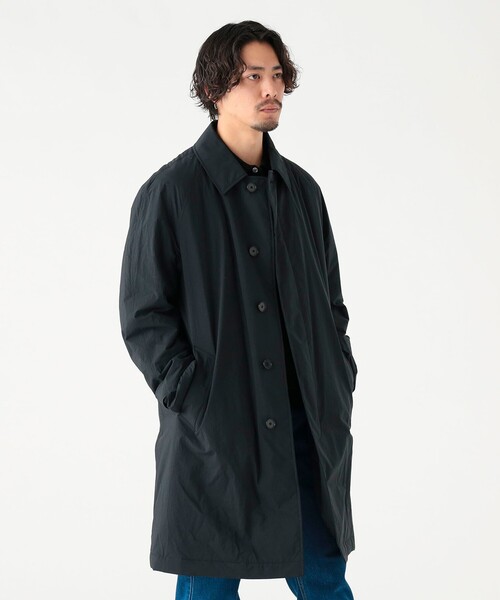 B:MING by BEAMS（ビーミングバイビームス）の「Sorona(R) 中綿 ステンカラーコート（ステンカラーコート・メンズ・ブラック/ネイビー・S/M/XL/L）」の4枚目の写真