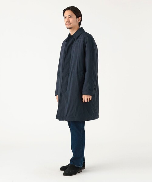 B:MING by BEAMS（ビーミングバイビームス）の「Sorona(R) 中綿 ステンカラーコート（ステンカラーコート・メンズ・ブラック/ネイビー・S/M/XL/L）」の5枚目の写真
