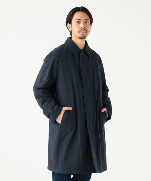 セール】Sorona(R) 中綿 ステンカラーコート（ステンカラーコート）｜B