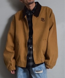 DOUBLE STEAL | 衿コーデュロイダックジャケット(ブルゾン)