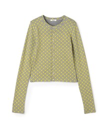 EDITION | コットンモダールフライス プリント カーディガン(Tシャツ/カットソー)