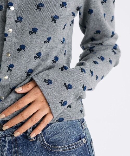 EDITION（エディション）の「□コットンモダールフライス フラワー