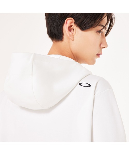 OAKLEY(オークリー)の「オークリー OAKLEY PULLOVER FLEECE HOODIE/フーディー・パーカー/ゴルフ・スポーツ/吸汗速乾/ストレッチ素材/OAKLEY(パーカー・メンズ・ブラック/ホワイト/ライトグレー・XL/M/S/L)」の9枚目の写真
