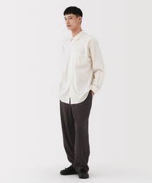 〔MUJI Labo〕紳士　カシミヤ混イージーパンツ