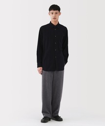 セール】〔MUJI Labo〕紳士 ポリエステルタックワイドパンツ（その他