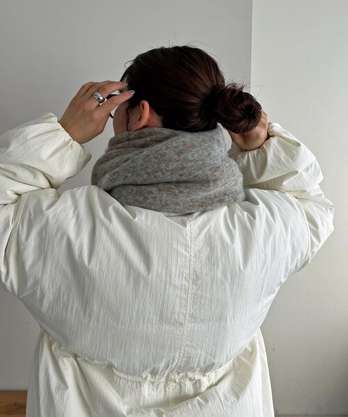 DISCOAT(ディスコート)の「【WEB限定】メランジマフラー(マフラー・レディース・オレンジ/ミント/ブルー・FREE)」の15枚目の写真