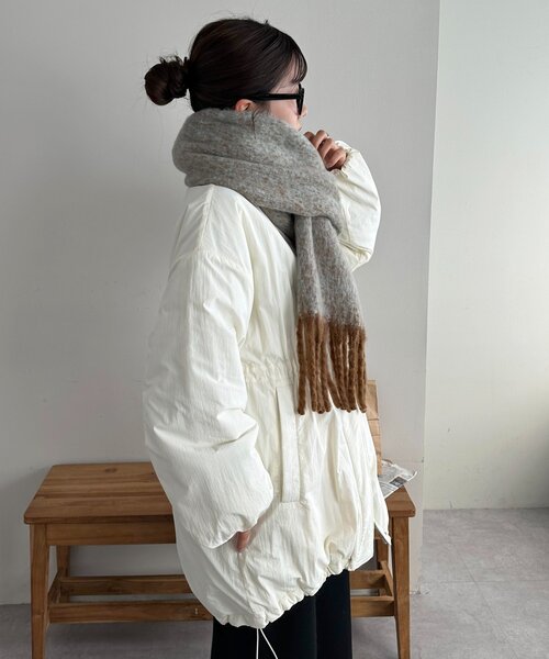 DISCOAT(ディスコート)の「【WEB限定】メランジマフラー(マフラー・レディース・オレンジ/ミント/ブルー・FREE)」の17枚目の写真