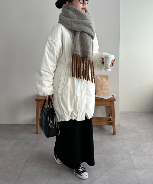 DISCOAT(ディスコート)の「【WEB限定】メランジマフラー(マフラー・レディース・オレンジ/ミント/ブルー・FREE)」の18枚目の写真