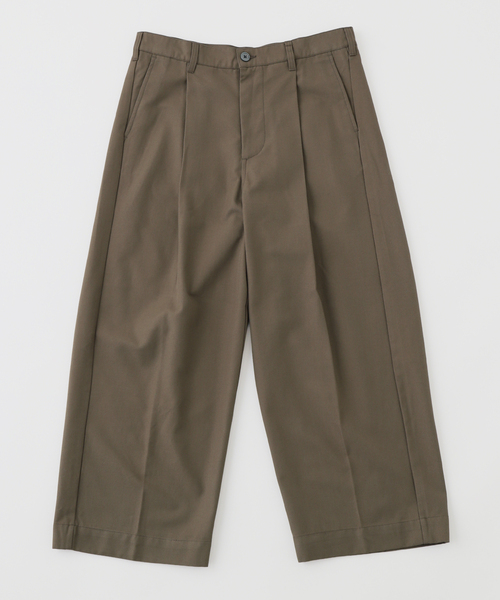 OBEY(オベイ)の「OBEY / オベイ OLIVER PLEATED PANT(スラックス・メンズ・ブラウン/ブラック・32/30)」の2枚目の写真