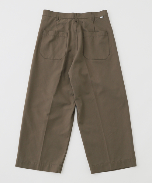 OBEY(オベイ)の「OBEY / オベイ OLIVER PLEATED PANT(スラックス・メンズ・ブラウン/ブラック・32/30)」の6枚目の写真