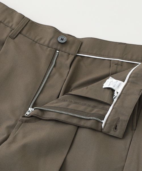 OBEY(オベイ)の「OBEY / オベイ OLIVER PLEATED PANT(スラックス・メンズ・ブラウン/ブラック・32/30)」の7枚目の写真