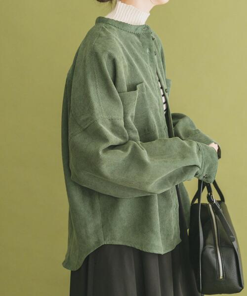 セール】コーデュロイポケットシャツ（シャツ/ブラウス）｜ITEMS