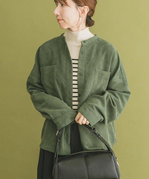 セール】コーデュロイポケットシャツ（シャツ/ブラウス）｜ITEMS