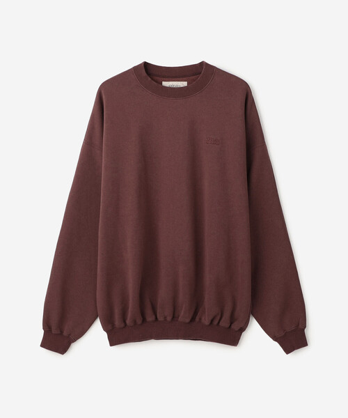 SEDAN ALL-PURPOSE（セダンオールパーパス）の「SEDAN ALL-PURPOSE | スプリットラグランスリーブ スウェットプルオーバー MEN（スウェット・メンズ・チャコール/ネイビー/ワイン・L/M）」の13枚目の写真