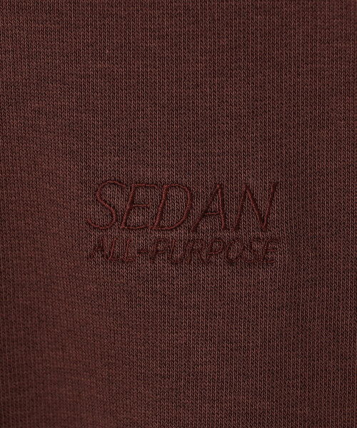 SEDAN ALL-PURPOSE（セダンオールパーパス）の「SEDAN ALL-PURPOSE | スプリットラグランスリーブ スウェットプルオーバー MEN（スウェット・メンズ・チャコール/ネイビー/ワイン・L/M）」の8枚目の写真