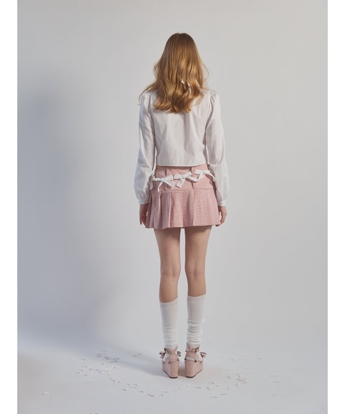 lilLilly(リルリリー)の「ボウタイリボンブラウス(シャツ/ブラウス・レディース・ホワイト/ブルー/ブラック・FREE)」の4枚目の写真