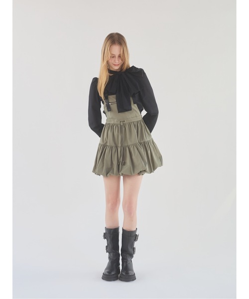 lilLilly(リルリリー)の「ボウタイリボンブラウス(シャツ/ブラウス・レディース・ホワイト/ブルー/ブラック・FREE)」の12枚目の写真