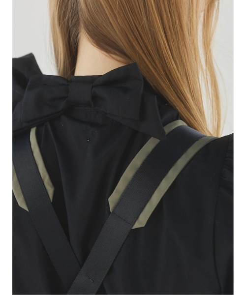 lilLilly(リルリリー)の「ボウタイリボンブラウス(シャツ/ブラウス・レディース・ホワイト/ブルー/ブラック・FREE)」の15枚目の写真
