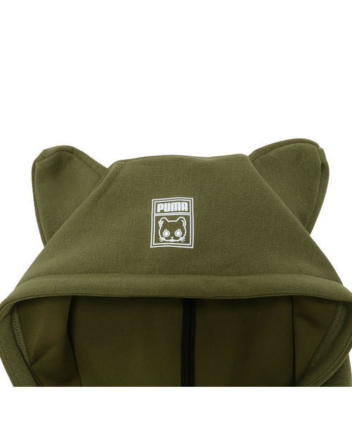 PUMA（プーマ）の「PUMA プーマ ユニセックス NEKO-san セラレーター ジャケット（パーカー・メンズ・ネイビー/グリーン系その他・X-LARGE/X-SMALL/SMALL/LARGE/MEDIUM）」の12枚目の写真