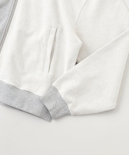 DIME(ダイム)の「DIME / ダイム REVERSE FRENCH TERRY ZIP HOODIE(パーカー・メンズ・グレー/ブラック系その他・LARGE/MEDIUM)」の5枚目の写真