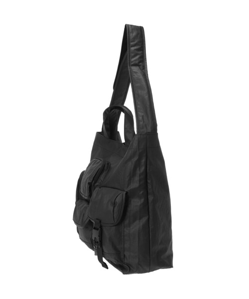 BAICYCLON by Bagjack(バイシクロン バイ バグジャック)の「BAICYCLON by bagjack MULTI POCKETS 2WAY TOTE MEDIUM BCL-68(ショルダーバッグ・メンズ・ブラック・FREE)」の2枚目の写真