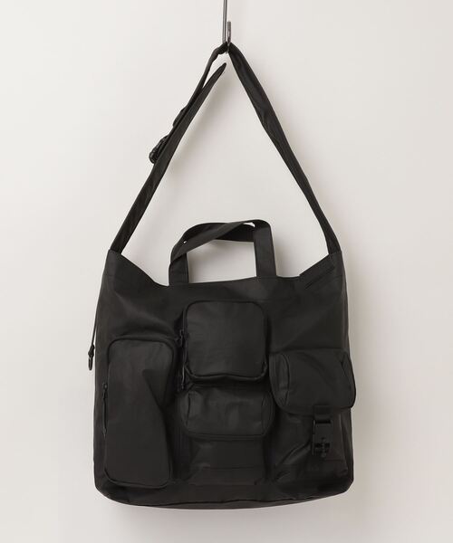BAICYCLON by Bagjack(バイシクロン バイ バグジャック)の「BAICYCLON by bagjack MULTI POCKETS 2WAY TOTE MEDIUM BCL-68(ショルダーバッグ・メンズ・ブラック・FREE)」の8枚目の写真