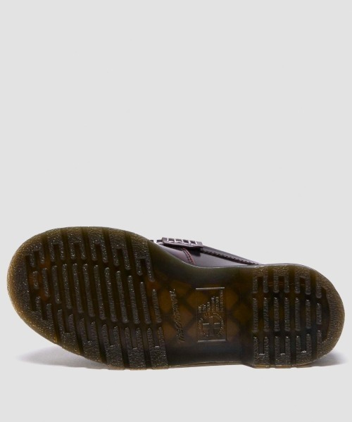 Dr. Martens（ドクターマーチン）の「Dr. MARTENS PENTON HEART LOAFER SHOE（ドクターマーチン PENTON HEART ローファー シューズ）（ローファー・レディース・レッド系・24cm/23cm/25cm）」の2枚目の写真