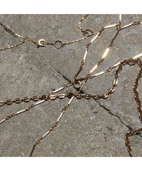 Soierie（ソワリー）の「レイヤード ネックレス (3Set） / Layered necklace (3Set)（ネックレス・レディース・ゴールド・FREE）」の3枚目の写真