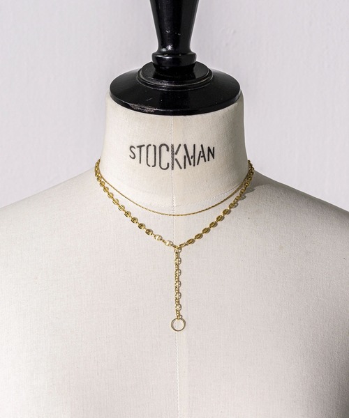 Soierie（ソワリー）の「レイヤード ネックレス (3Set） / Layered necklace (3Set)（ネックレス・レディース・ゴールド・FREE）」の5枚目の写真