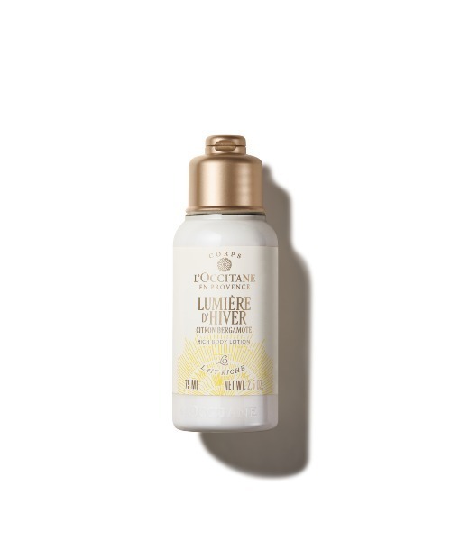 L'OCCITANE（ロクシタン）の「【数量限定 ホリデーコフレ】ルミエール ディヴェール ミニボディ＆ハンド ギフトセット ミニサイズのボディローション＆ハンドクリーム プチギフト（ボディケアキット/ギフトセット・レディース・その他・FREE）」の4枚目の写真