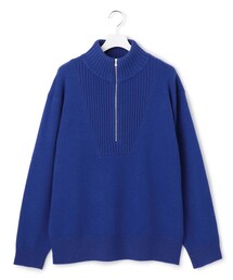 J.PRESS YORK STREET（ジェイプレスヨークストリート）の「【UNISEX】ウールカシミヤ ハーフジップニット（ニット/セーター）」