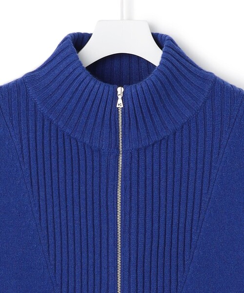 J.PRESS YORK STREET(ジェイプレスヨークストリート)の「【UNISEX】ウールカシミヤ ハーフジップニット(ニット/セーター・メンズ・ブルー系/アイボリー系/ネイビー系/レッド系・SMALL/MEDIUM/LARGE)」の14枚目の写真