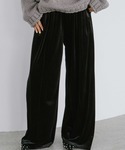 VION(ヴィオン)のベロアイージーパンツ / Velour Easy Pants