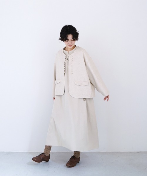 オオカミと新しい朝と灯りと（ノーカラージャケット）｜オオカミと