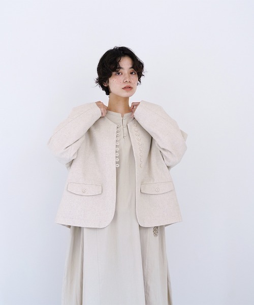 オオカミと新しい朝と灯りと（ノーカラージャケット）｜オオカミと