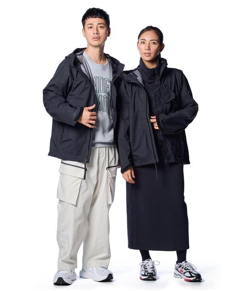 UNDER ARMOUR（アンダーアーマー）の「UAシティ ジャケット（ライフスタイル/メンズ/レディース）（その他アウター・レディース・ブラック・L/2XL/XL/S）」の2枚目の写真