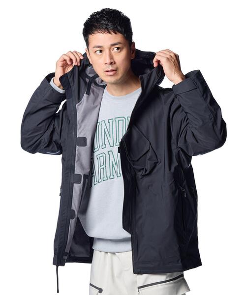 UNDER ARMOUR（アンダーアーマー）の「UAシティ ジャケット（ライフスタイル/メンズ/レディース）（その他アウター・レディース・ブラック・L/2XL/XL/S）」の6枚目の写真