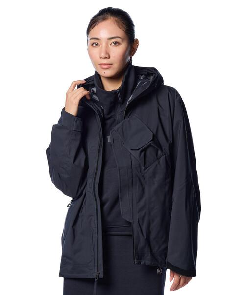 UNDER ARMOUR（アンダーアーマー）の「UAシティ ジャケット（ライフスタイル/メンズ/レディース）（その他アウター・レディース・ブラック・L/2XL/XL/S）」の18枚目の写真