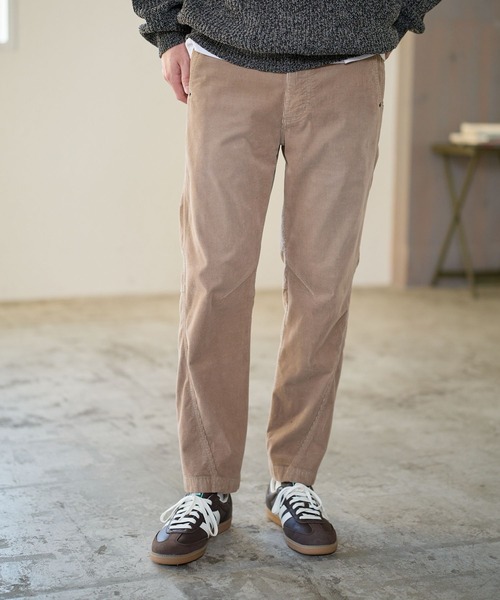 BAYFLOW(ベイフロー)の「コーデュロイフレックススリムパンツ(その他パンツ・メンズ・ベージュ/チャコール/その他2/その他1・LARGE/MEDIUM)」の1枚目の写真