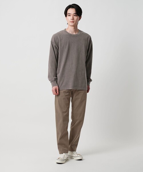 A DAY IN THE LIFE UNITED ARROWS(アデイインザライフユナイテッドアローズ)の「フェードカラー ロングスリーブTシャツ<A DAY IN THE LIFE>(Tシャツ/カットソー・メンズ・ブラック/ロイヤルブルー/ベージュ・L/M)」の6枚目の写真
