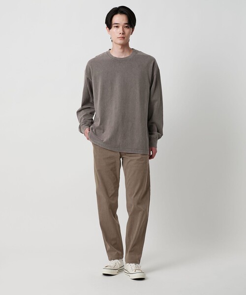 A DAY IN THE LIFE UNITED ARROWS(アデイインザライフユナイテッドアローズ)の「フェードカラー ロングスリーブTシャツ<A DAY IN THE LIFE>(Tシャツ/カットソー・メンズ・ブラック/ロイヤルブルー/ベージュ・L/M)」の7枚目の写真