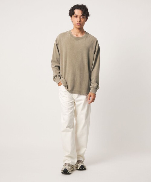 A DAY IN THE LIFE UNITED ARROWS(アデイインザライフユナイテッドアローズ)の「フェードカラー ロングスリーブTシャツ<A DAY IN THE LIFE>(Tシャツ/カットソー・メンズ・ブラック/ロイヤルブルー/ベージュ・L/M)」の22枚目の写真