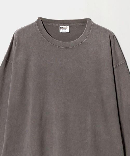 A DAY IN THE LIFE UNITED ARROWS(アデイインザライフユナイテッドアローズ)の「フェードカラー ロングスリーブTシャツ<A DAY IN THE LIFE>(Tシャツ/カットソー・メンズ・ブラック/ロイヤルブルー/ベージュ・L/M)」の8枚目の写真