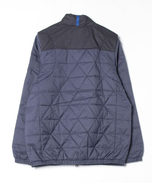 le coq sportif GOLF(ルコックスポルティフゴルフ)の「【le coq sportif GOLF】撥水/防風/保温中綿2WAYブルゾン【袖取り外し可能】 ゴルフウェア(ブルゾン・メンズ・ベージュ/ネイビー/ブルー/グレー・S/M/L/XL/3L)」の19枚目の写真