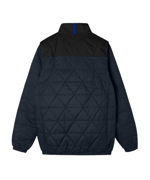 le coq sportif GOLF(ルコックスポルティフゴルフ)の「【le coq sportif GOLF】撥水/防風/保温中綿2WAYブルゾン【袖取り外し可能】 ゴルフウェア(ブルゾン・メンズ・ベージュ/ネイビー/ブルー/グレー・S/M/L/XL/3L)」の11枚目の写真